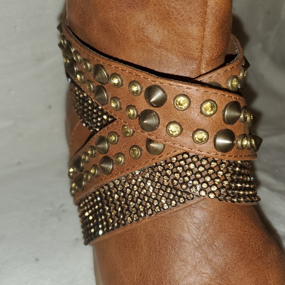 Bling Strap Boots - Picture 8 of 8